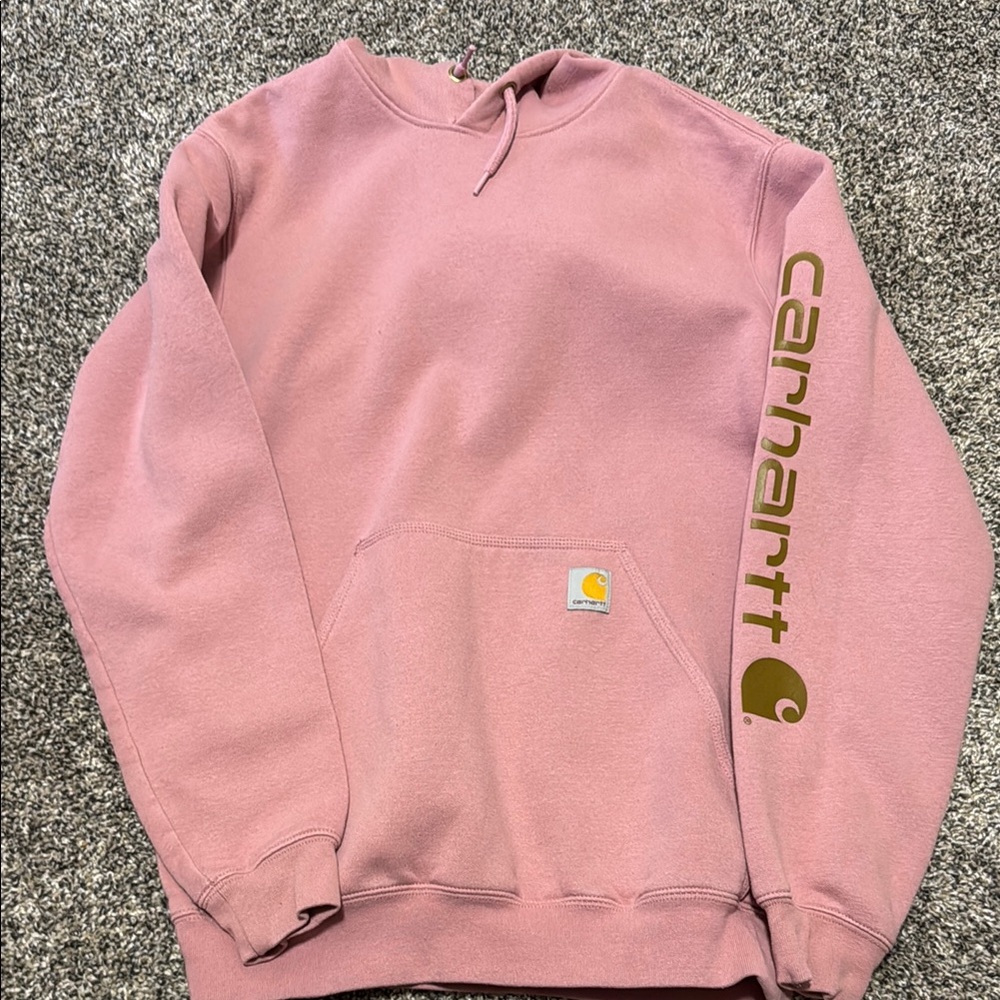 Carhartt Men's Pink Hoodie